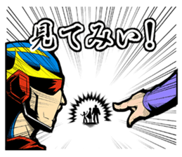 SUPER HERO KANSAI sticker #1090023
