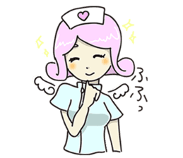 Angel Pure Nurse sticker #1090788