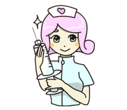 Angel Pure Nurse sticker #1090804