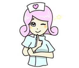 Angel Pure Nurse sticker #1090806