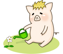 What a good looking pig you are! sticker #1090906