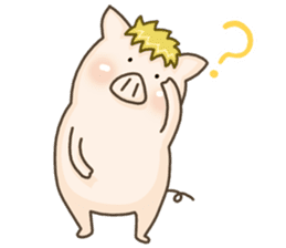 What a good looking pig you are! sticker #1090916