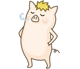 What a good looking pig you are! sticker #1090920