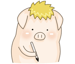 What a good looking pig you are! sticker #1090930