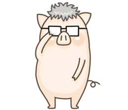 What a good looking pig you are! sticker #1090931
