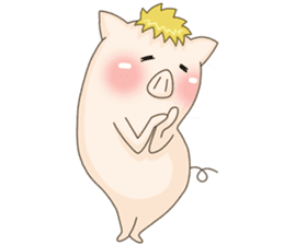 What a good looking pig you are! sticker #1090939