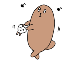 Sea otter Sticker sticker #1090951