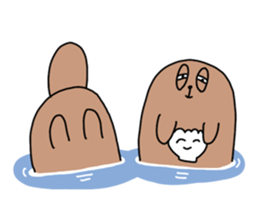 Sea otter Sticker sticker #1090977