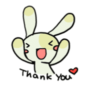 NeverRabbit is easygoing sticker #1091205