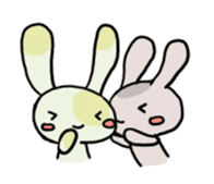 NeverRabbit is easygoing sticker #1091220