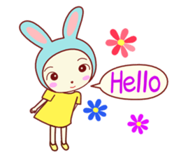 Usagikochan (English) sticker #1091266