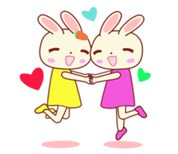 Usagikochan (English) sticker #1091275