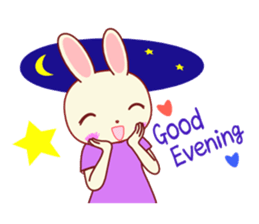 Usagikochan (English) sticker #1091295