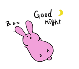 Misunderstanding of the rice cake rabbit sticker #1092014