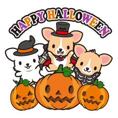 Corgi Halloween