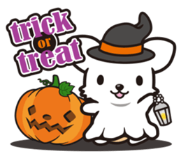 Corgi Halloween sticker #1092107