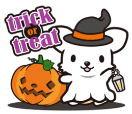 Corgi Halloween sticker #1092107