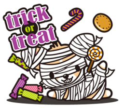 Corgi Halloween sticker #1092110