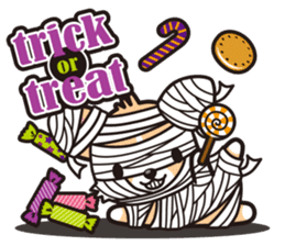 Corgi Halloween sticker #1092110