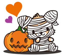 Corgi Halloween sticker #1092113