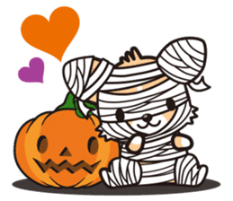 Corgi Halloween sticker #1092113