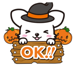 Corgi Halloween sticker #1092124