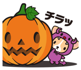 Corgi Halloween sticker #1092139