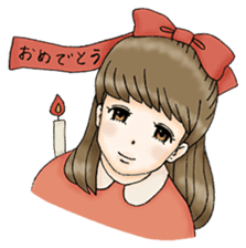 Hoshikawa Asako Sticker sticker #1092299