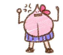 Momoko (English) sticker #1092752