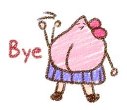 Momoko (English) sticker #1092753