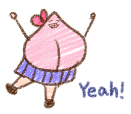 Momoko (English) sticker #1092755