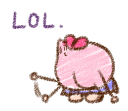 Momoko (English) sticker #1092760