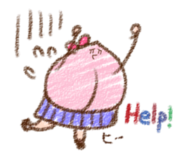 Momoko (English) sticker #1092768