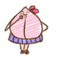 Momoko (English) sticker #1092776