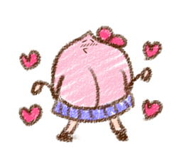 Momoko (English) sticker #1092779