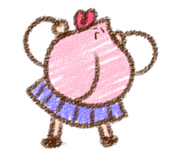 Momoko (English) sticker #1092784