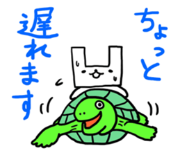 The dented rabbit. Ver.2 sticker #1093022