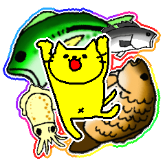 THE YELLOW CAT -Go to Fishing-