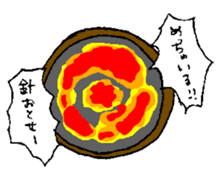 THE YELLOW CAT -Go to Fishing- sticker #1093084