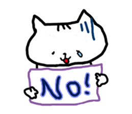 Cat my life sticker #1093172