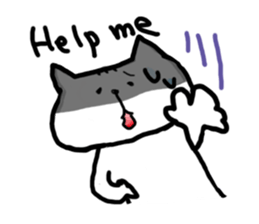 Cat my life sticker #1093181