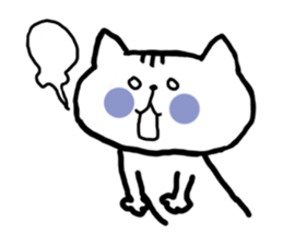 Cat my life sticker #1093182