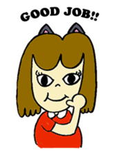 Nyakky and Kumao sticker #1093362