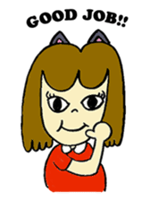 Nyakky and Kumao sticker #1093362