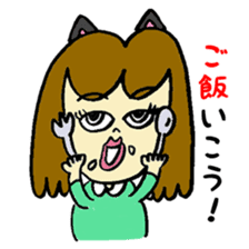 Nyakky and Kumao sticker #1093363