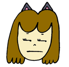 Nyakky and Kumao sticker #1093375