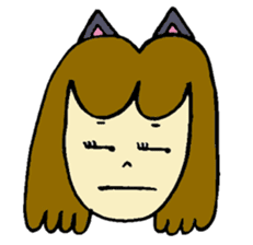 Nyakky and Kumao sticker #1093375