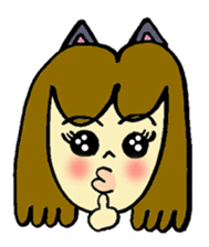 Nyakky and Kumao sticker #1093380