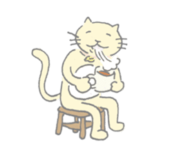CAT & PENGUIN sticker #1093390