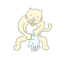 CAT & PENGUIN sticker #1093407